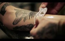 The Art of Sign Painting with Ornamental Conifer